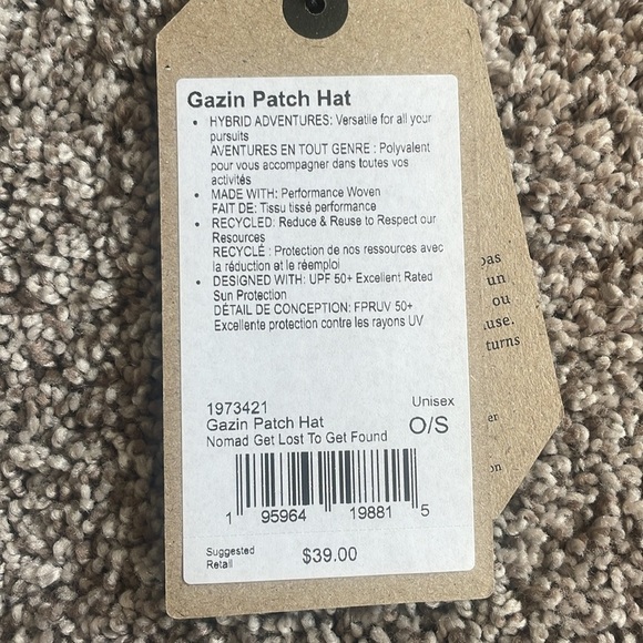 Prana Gazin Patch Hat NWT - Picture 4 of 7